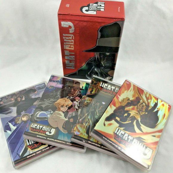 4 DVD 2002 Heat Guy J Limitd Edition Collectors Box 1 Anime Geneon English & Jpn - Picture 4 of 8